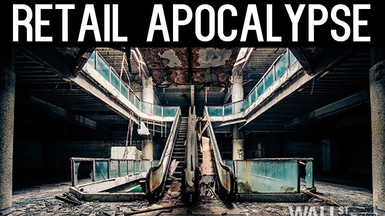 El retail físico no murió — mall abandonado